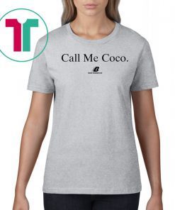 Cori Gauff Call Me Coco New Balance 2019 T-Shirt