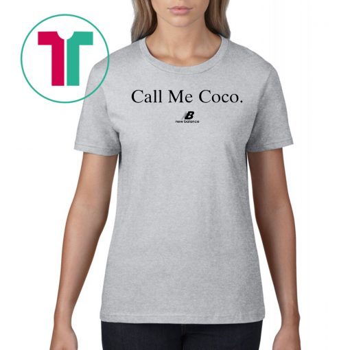 Cori Gauff Call Me Coco New Balance 2019 T-Shirt