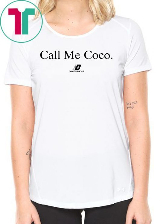 Cori Gauff Call Me Coco New Balance 2019 T-Shirt