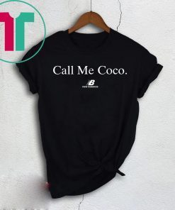 Call Me Coco Shirt Coco Gauff Unisex 2019 T-Shirt