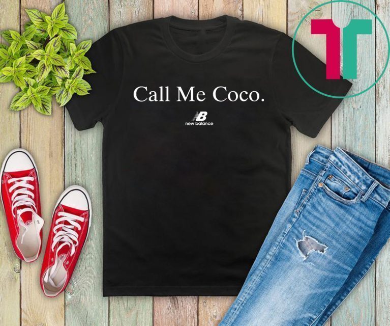 Call Me Coco Shirt Coco Gauff Unisex 2019 T-Shirt