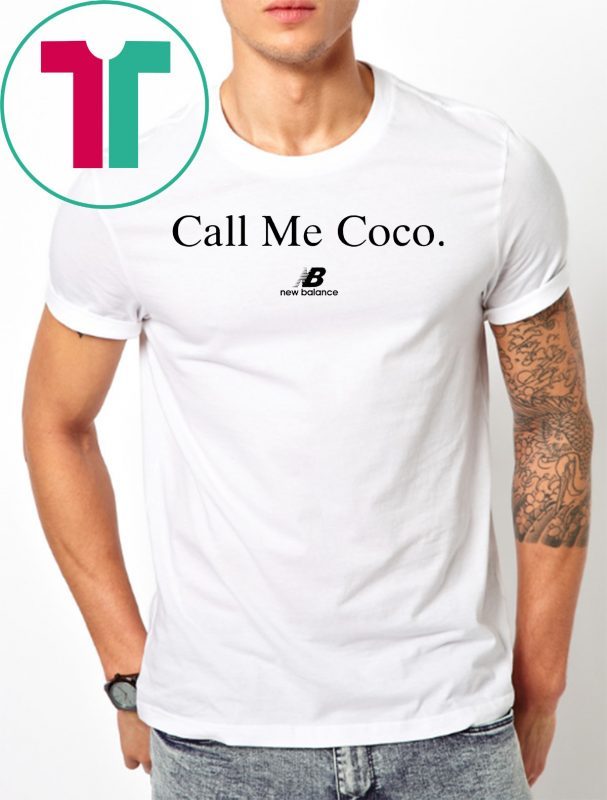 Call Me Coco Shirt Coco Gauff US Open Unisex Tee Shirt