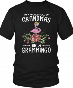 in a world full of grandmas be a grammingo 2019 T-Shirt