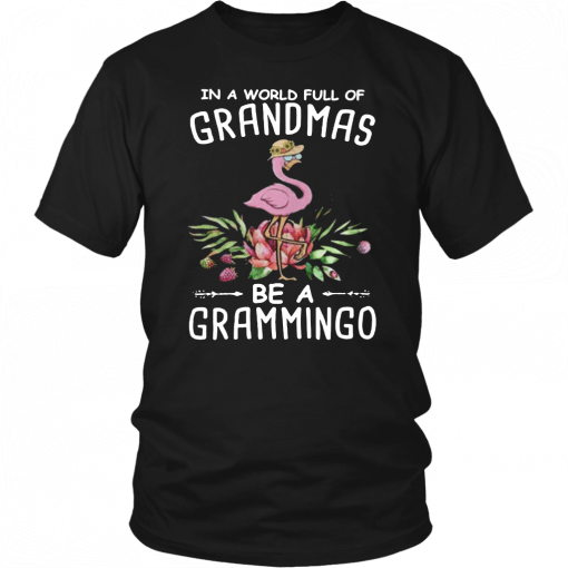 in a world full of grandmas be a grammingo 2019 T-Shirt