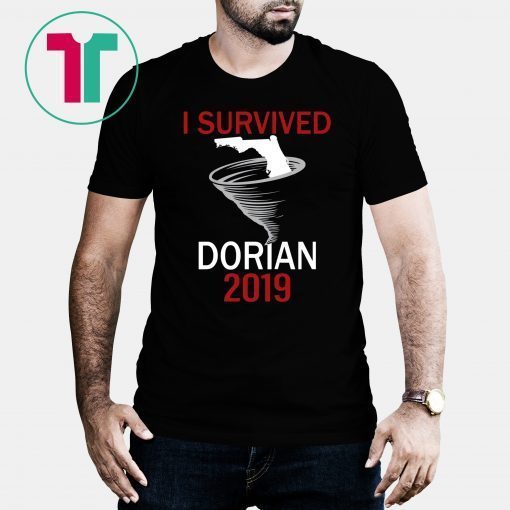 I Survived Hurricane Dorian Florida Storm T-Shirts