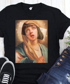 Pulp fiction virgin mary mixed mia wallace Unisex T-Shirt