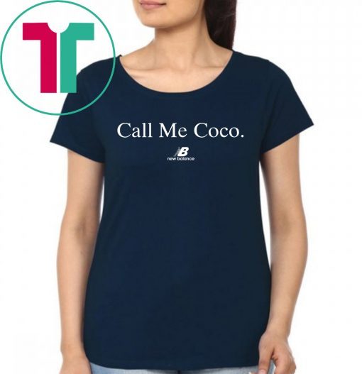 Call Me Coco Shirt Coco Gauff Unisex 2019 T-Shirt