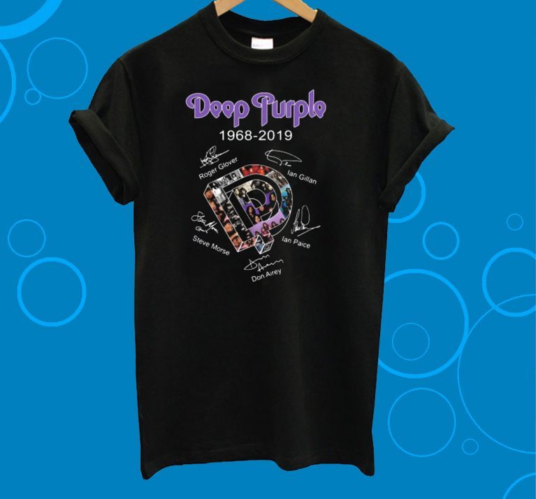 Deep Purple 1968 2019 signature Unisex T-Shirt