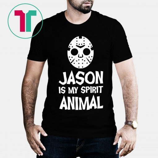 Jason Mask is my spirit animal Friday 13th Horror Halloween Shirt