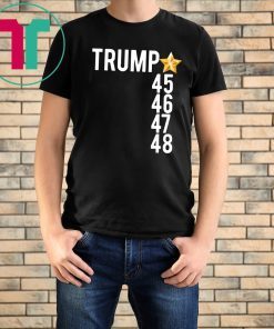 Trump 45 46 47 48 Unisex T-Shirt