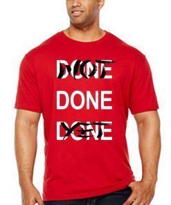 NOT DONE YET SHIRT DERRICK ROSE