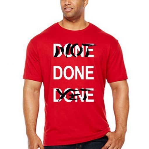 NOT DONE YET SHIRT DERRICK ROSE