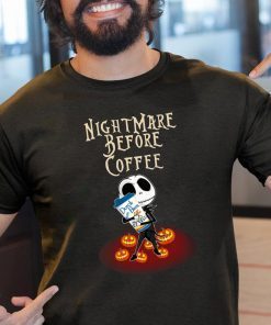 Nightmare Before Coffee Dutch Bros Baby Jack Skellington Halloween Classic Tee Shirt