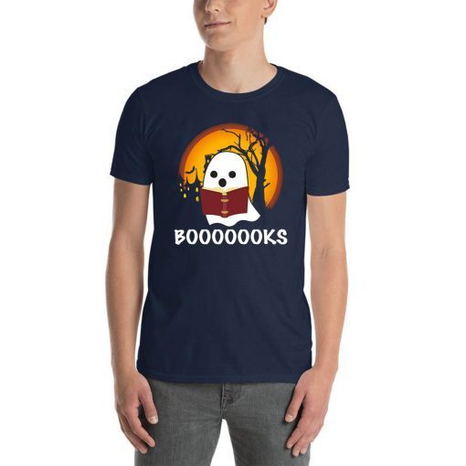 Boo Read Books Halloween Boooooks T-Shirt