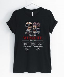 20 Years of Westlife Unisex Tee Shirt