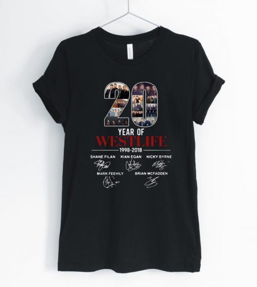 20 Years of Westlife Unisex Tee Shirt