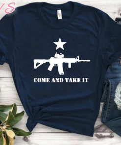 Come And Take It Texas Flag Guns Tee Shirt