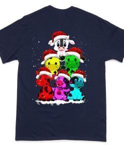 Cows Christmas Tree Funny 2019 T-Shirt