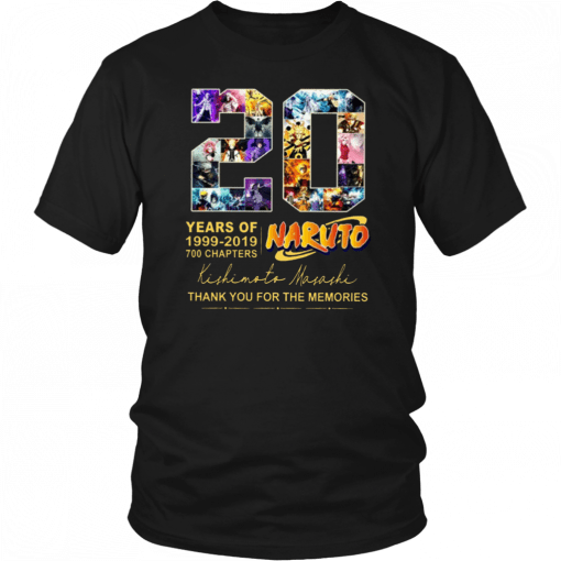 20 Years of Naruto Unisex T-Shirt