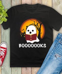 Boo Read Books Halloween Boooooks T-Shirt