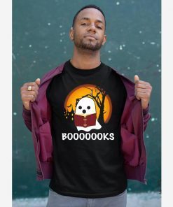 Boo Read Books Halloween Boooooks T-Shirt