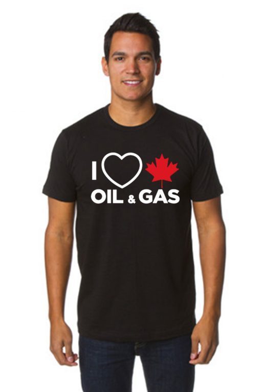 Buy I Love Canadian Oil and Gas T-Shirt