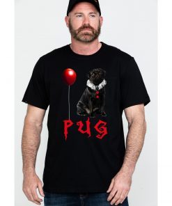 Halloween pug pennywise Tee Shirts