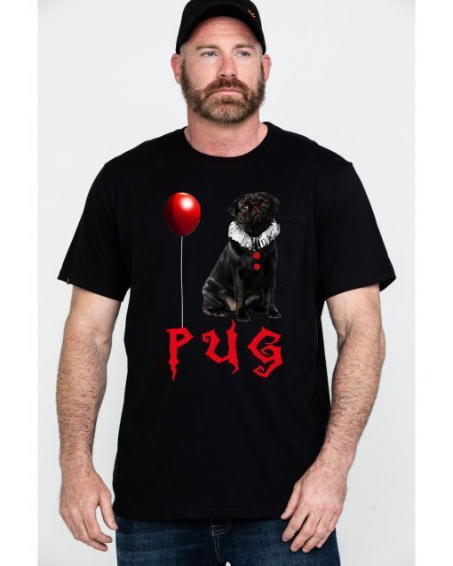 Halloween pug pennywise Tee Shirts