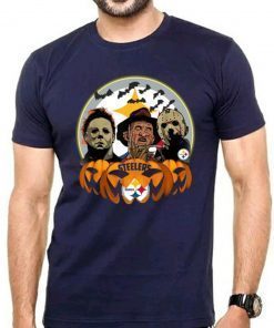 Michael Jason and Freddy Krueger Steelers Tee Shirt