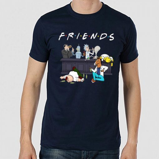 Rick Sanchez Drinking Buddies FRIENDS Shirt