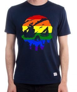 Sea of Thieves Skull Pride Rainbow Unisex T-Shirt