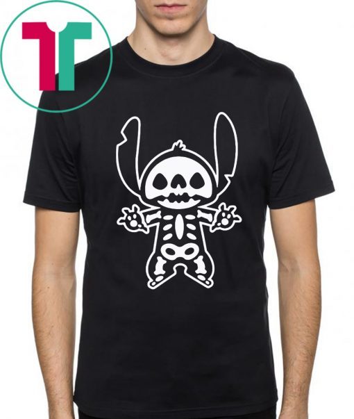 Stitch Skeleton Halloween 2019 T-Shirt