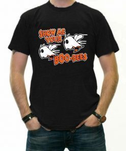 Buy Halloween Shirts - Show Me Your Boo Bees Adult Men's T-Shirt