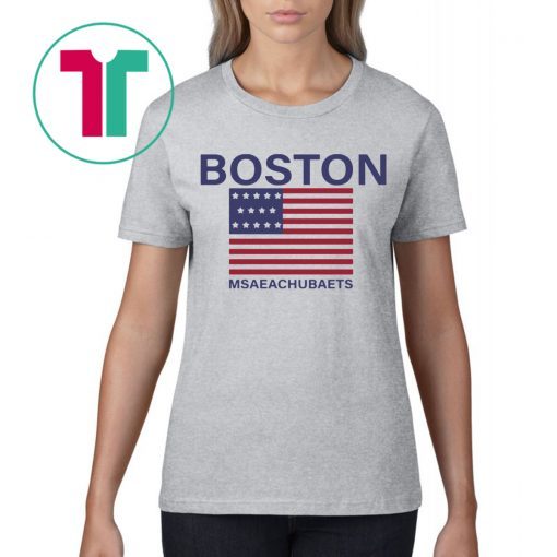 BOSTON MSAEACHUBAETS TEE SHIRT