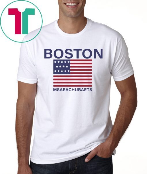 BOSTON MSAEACHUBAETS TEE SHIRT