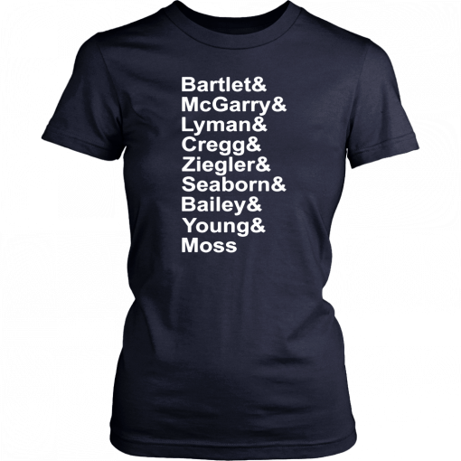 Bartlet Mcgarry Lyman Cregg The West Wing T-Shirt