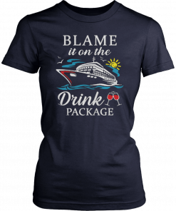 Blame it on the drink package Offcial Tee Shirt