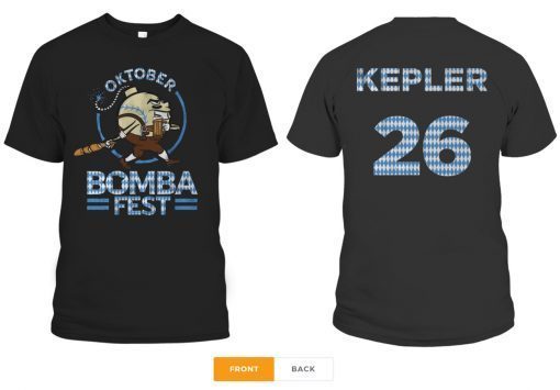 Minnesota Bomba Squad Oktoberfest T-Shirt Max Kepler , MLBPA