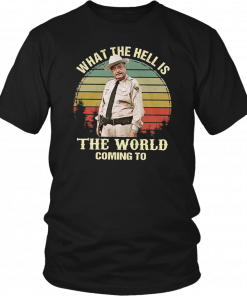 Buford T Justice what the hell is the world coming to vintage 2019 T-Shirt