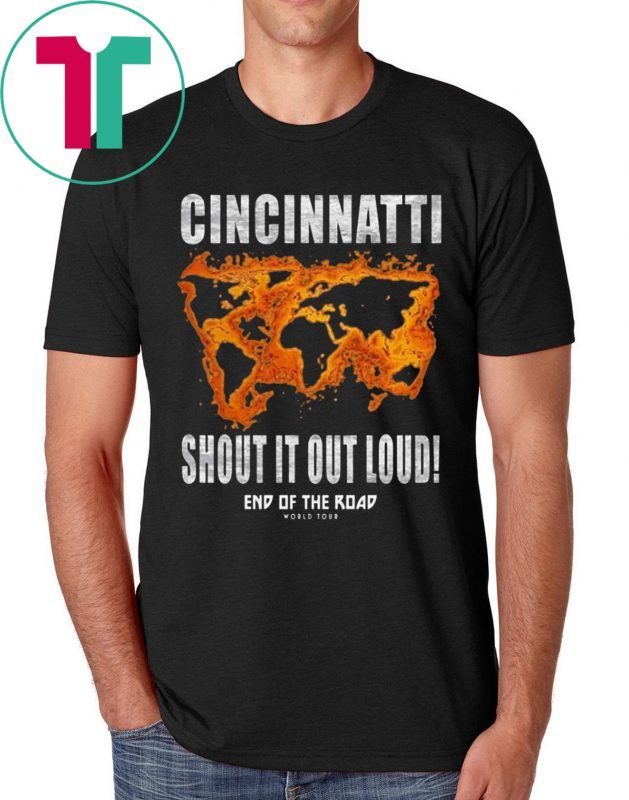 CINCINNATTI SHOUT OUT LOUD T-SHIRT