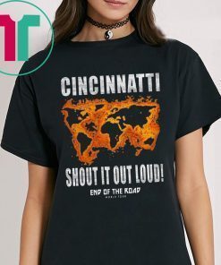 CINCINNATTI SHOUT OUT LOUD T-SHIRT