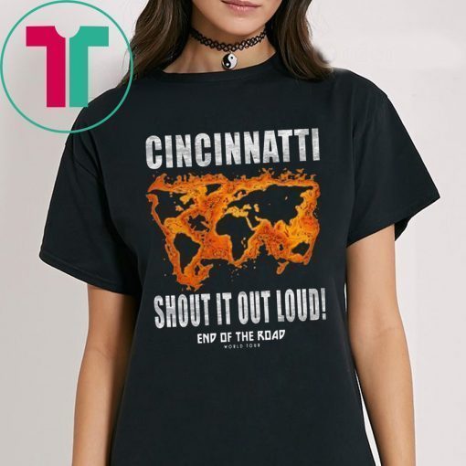 CINCINNATTI SHOUT OUT LOUD T-SHIRT