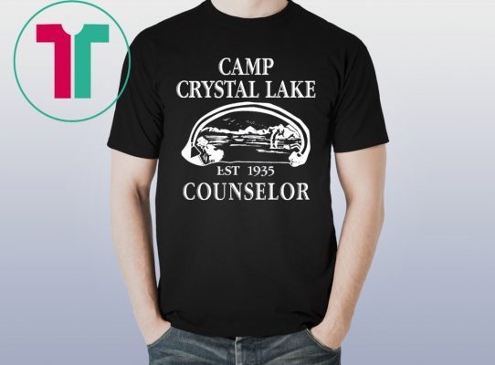 Camp Crystal Lake EST 1935 Counselor Tee Shirt