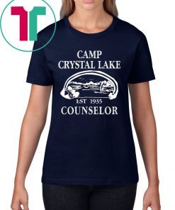 Camp Crystal Lake EST 1935 Counselor Tee Shirt