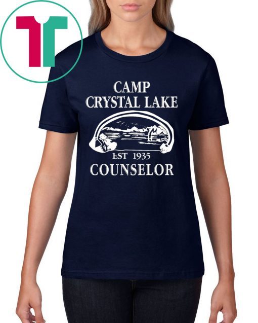 Camp Crystal Lake EST 1935 Counselor Tee Shirt