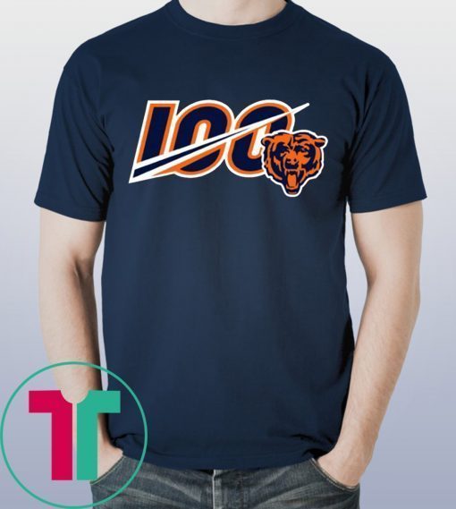 Official Chicago Bears 100 T-Shirt