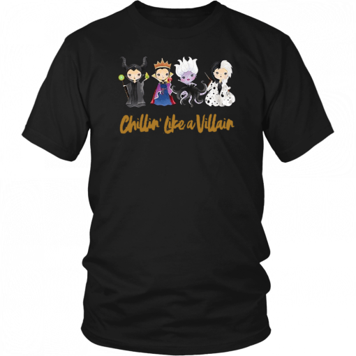 Chillin like a villain halloween Offcial T-Shirt