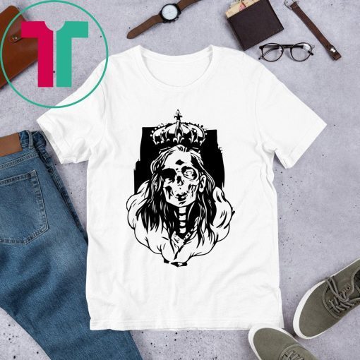 Halloween Skeleton Queen Horror Fans T-Shirt