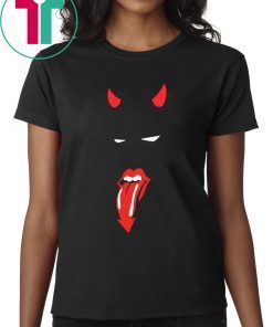 Devil Rolling Stones Halloween T-Shirt for Mens Womens
