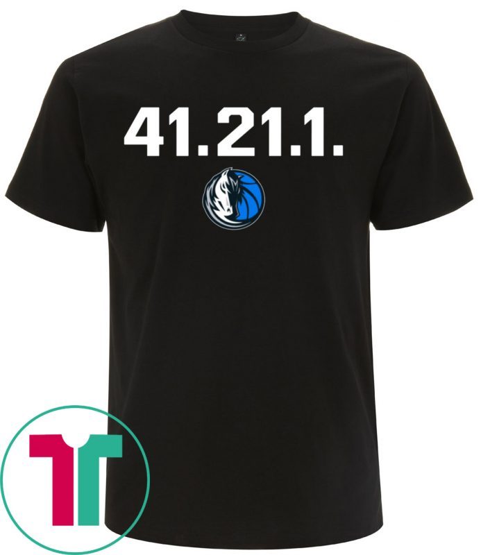 Dirk Nowitzki 41-21-1 Tee Shirt